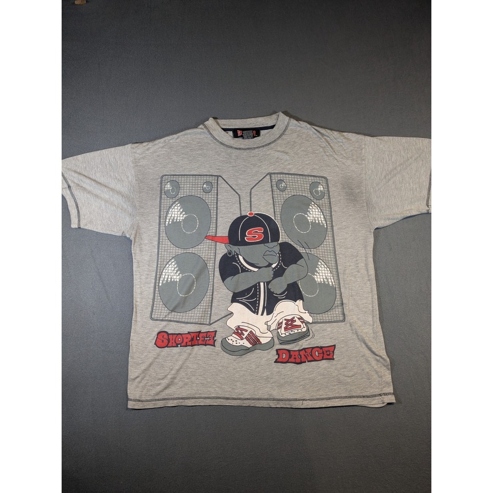 Vintage Shortee Dance‎ Graphic T-shirt Large Thug Club USA